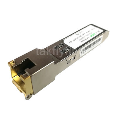 10/100/1000M SFP Copper RJ45 CAT5E CAT6 100m Gigabit 10GBASE-T Ethernet Transceiver Module